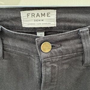 FRAME BLACK DENIM JEANS SIZE 28 Very good condition